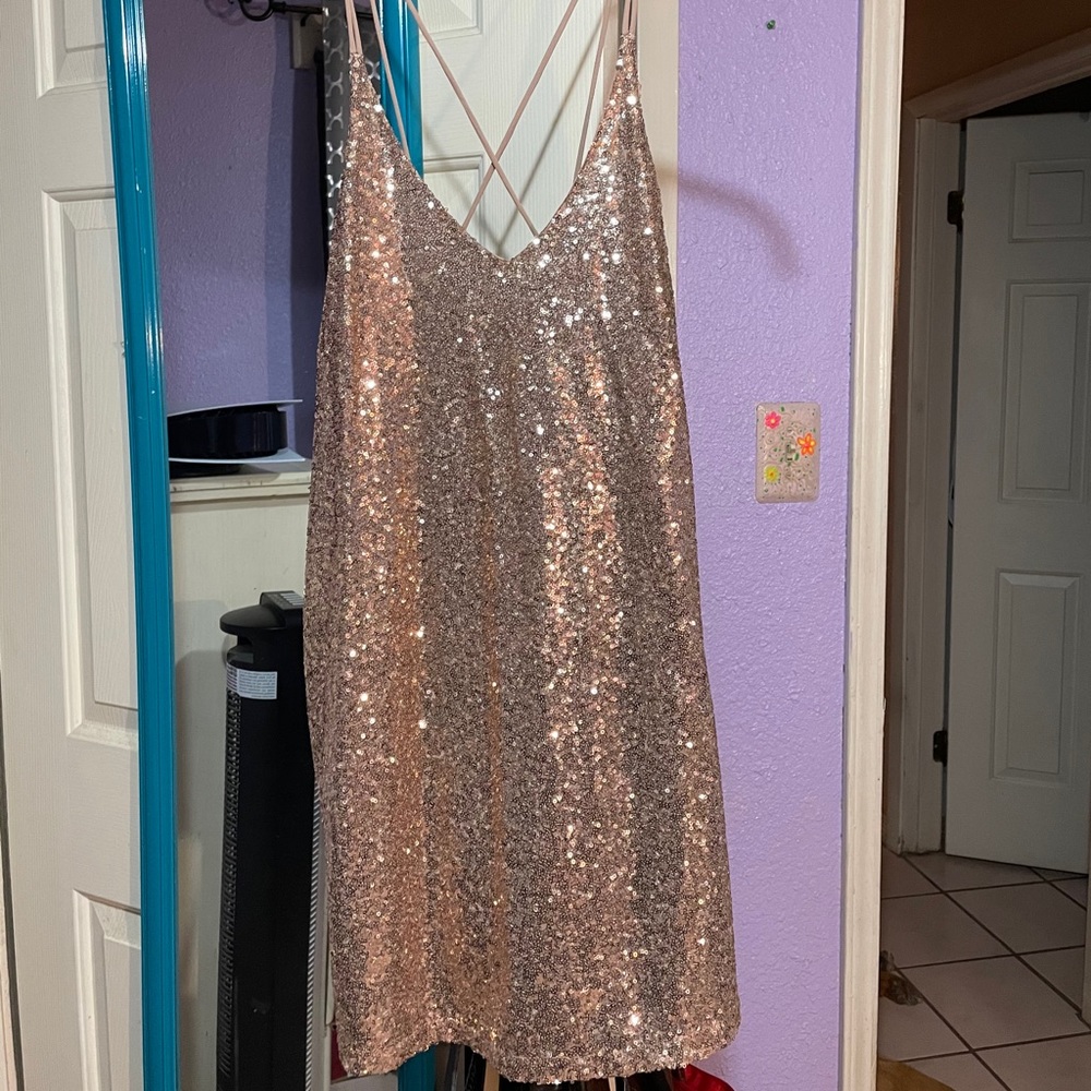 ShineStar Mini Dress